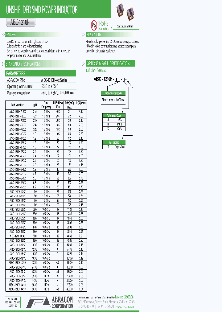 AISC-1210H-121-J-T_6640451.PDF Datasheet