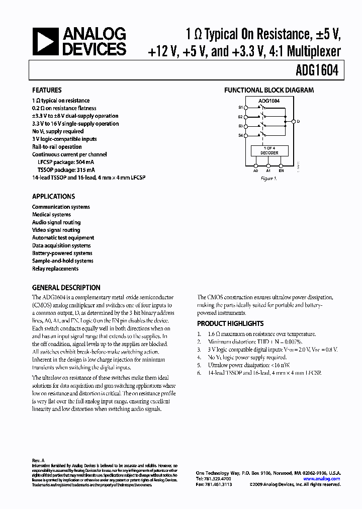 ADG1604BRUZ_6662279.PDF Datasheet