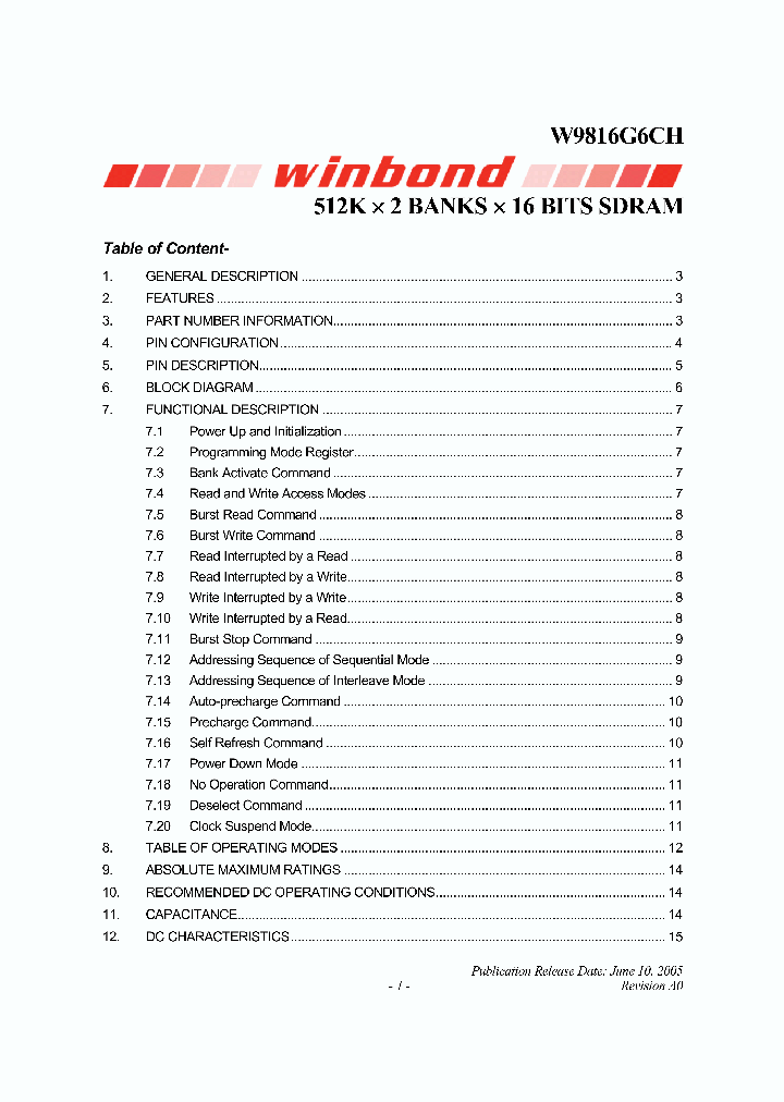 W9816G6CH-7_6673403.PDF Datasheet