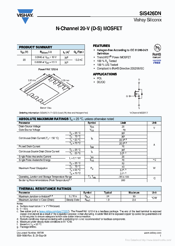 SIS426DN_6881922.PDF Datasheet