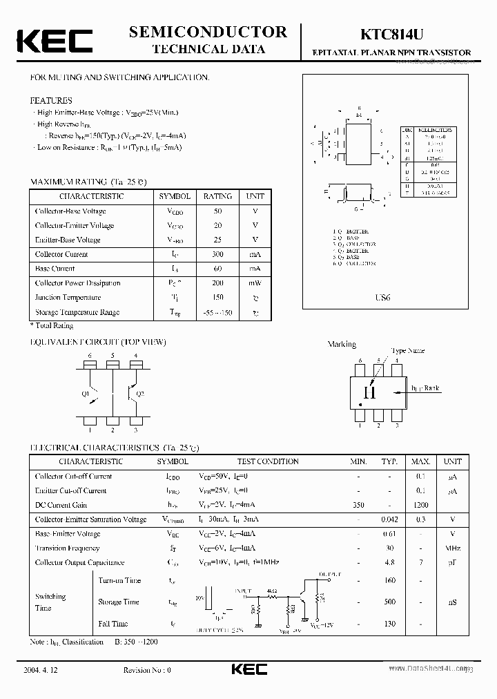 KTC814U_6892669.PDF Datasheet