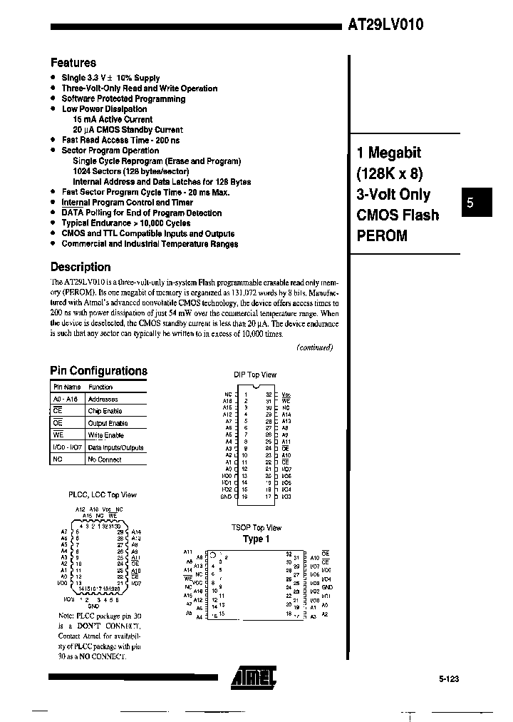AT29LV010-20TC_6700924.PDF Datasheet
