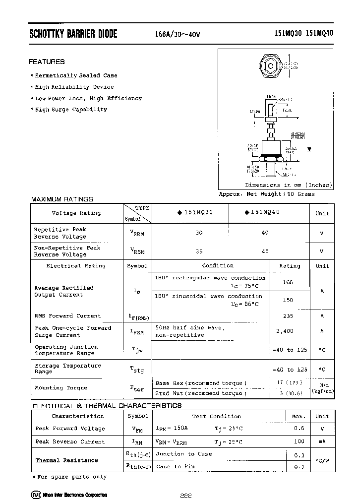 151MQ30_6707360.PDF Datasheet