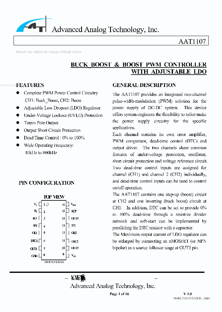 AAT1107_6933508.PDF Datasheet