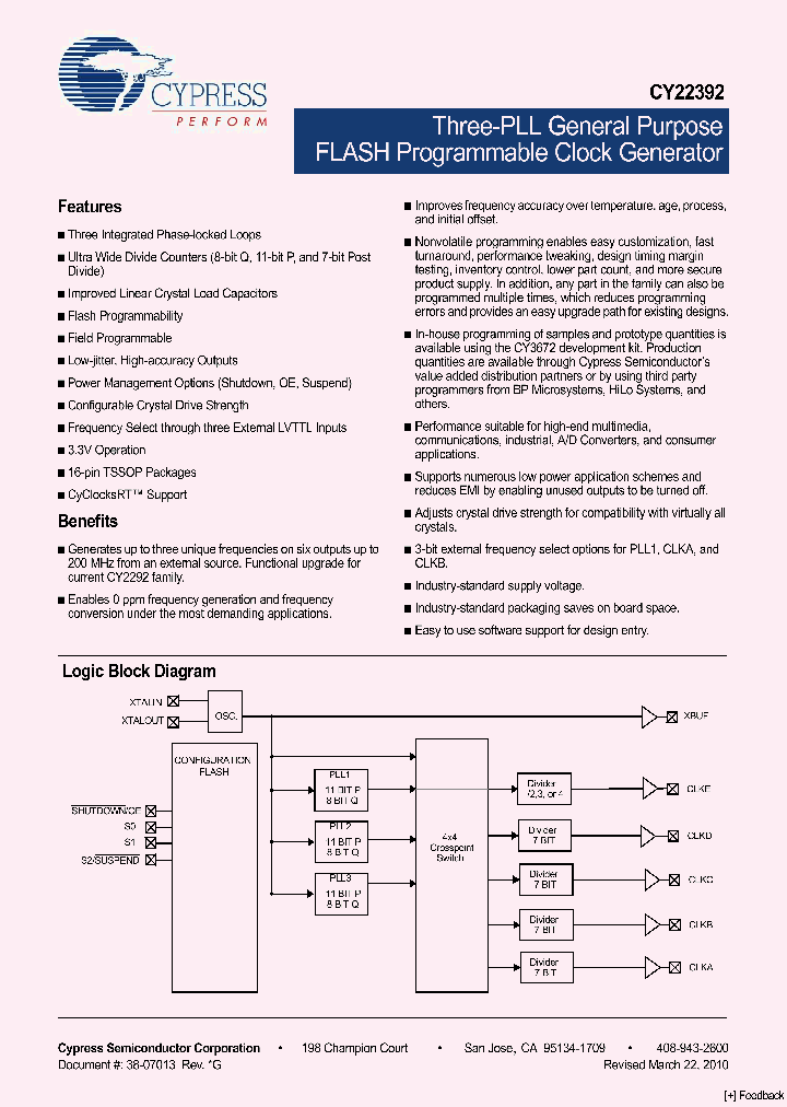 CY22392ZXC-XXXT_6713827.PDF Datasheet