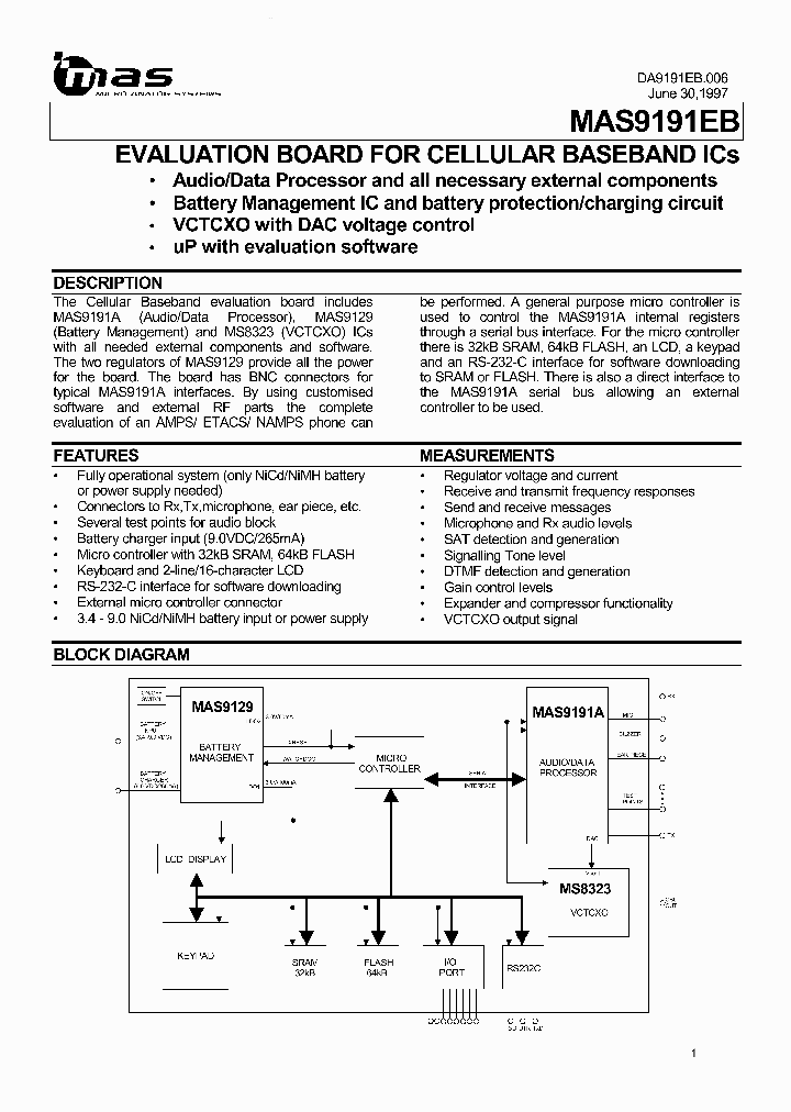 MAS9191EB_6933850.PDF Datasheet