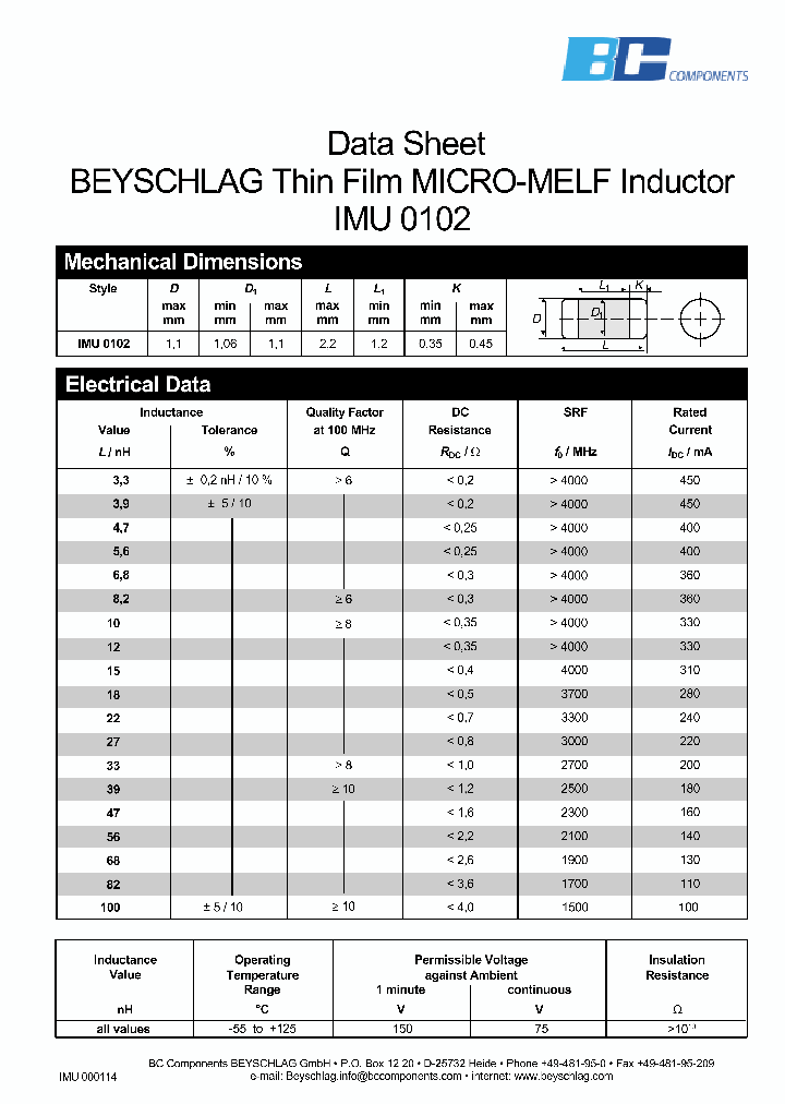 IMU01025B1100N_6730063.PDF Datasheet