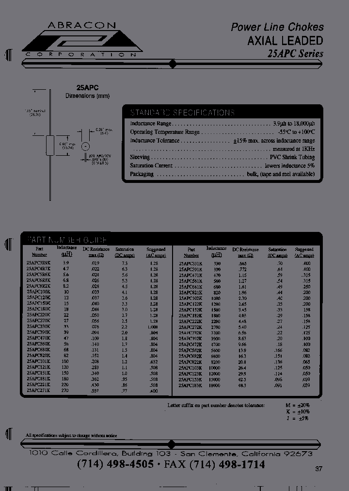 25APC150K_6721192.PDF Datasheet