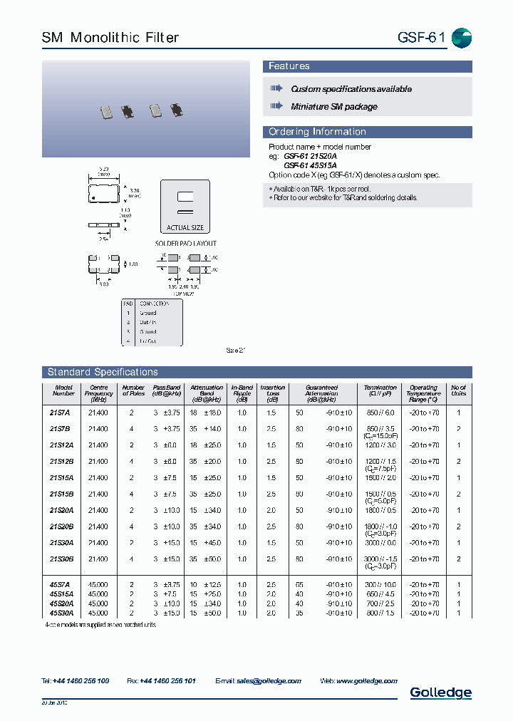 GSF-6121S7A_6735708.PDF Datasheet