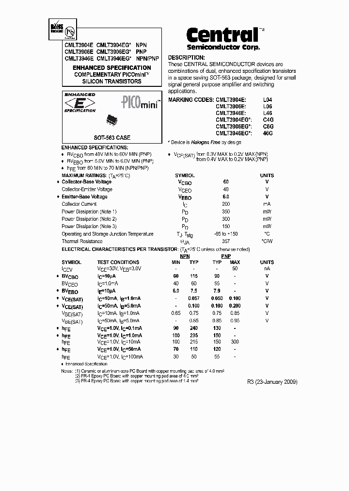 CMLT3906EBK_6736851.PDF Datasheet