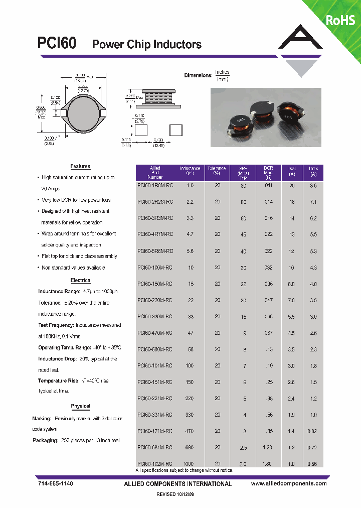 PCI60-221M-RC_6739615.PDF Datasheet