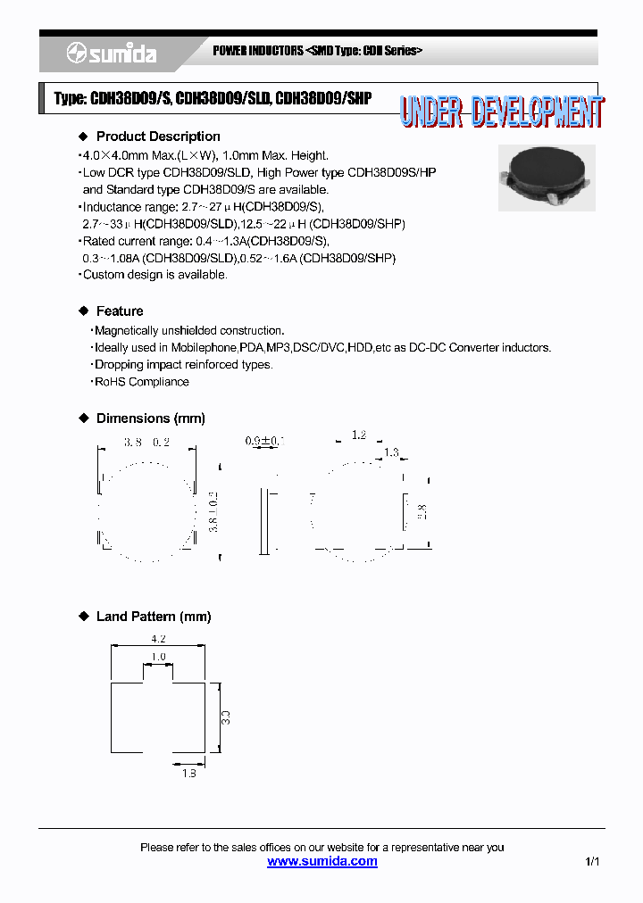 CDH38D09SNP-220MB_6753971.PDF Datasheet