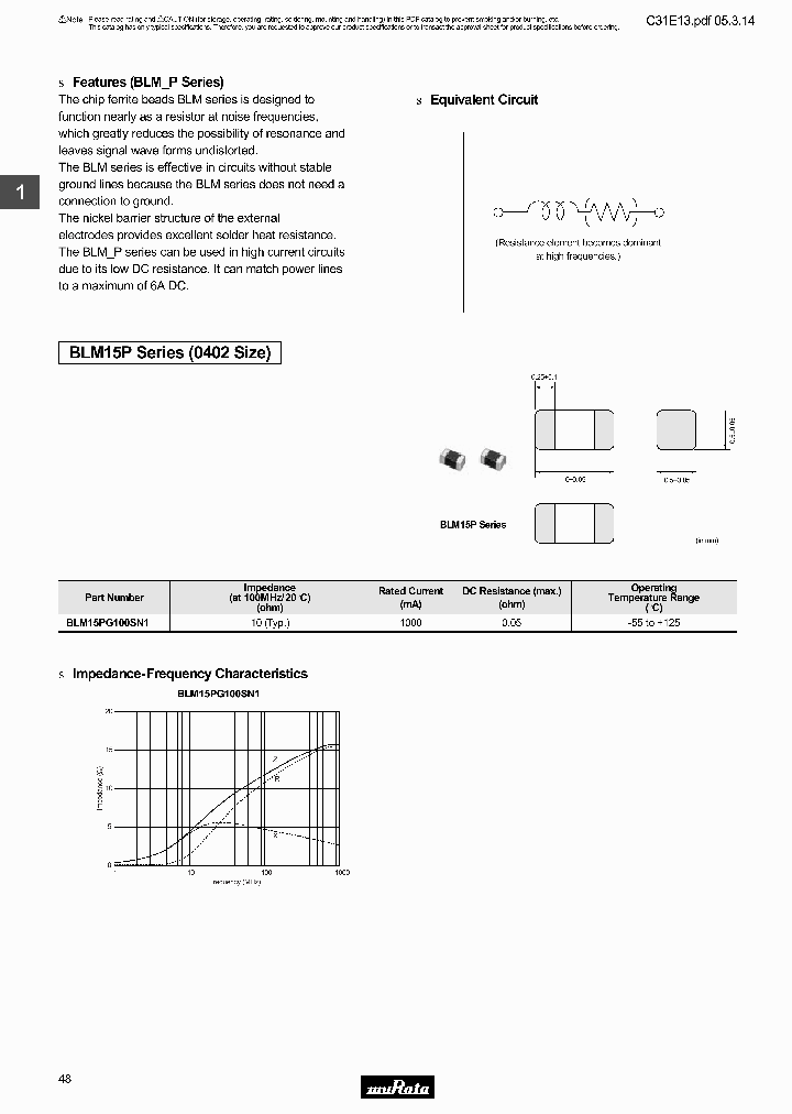 MURATAMANUFACTURINGCOLTD-BLM21PG300SN1L_6783935.PDF Datasheet