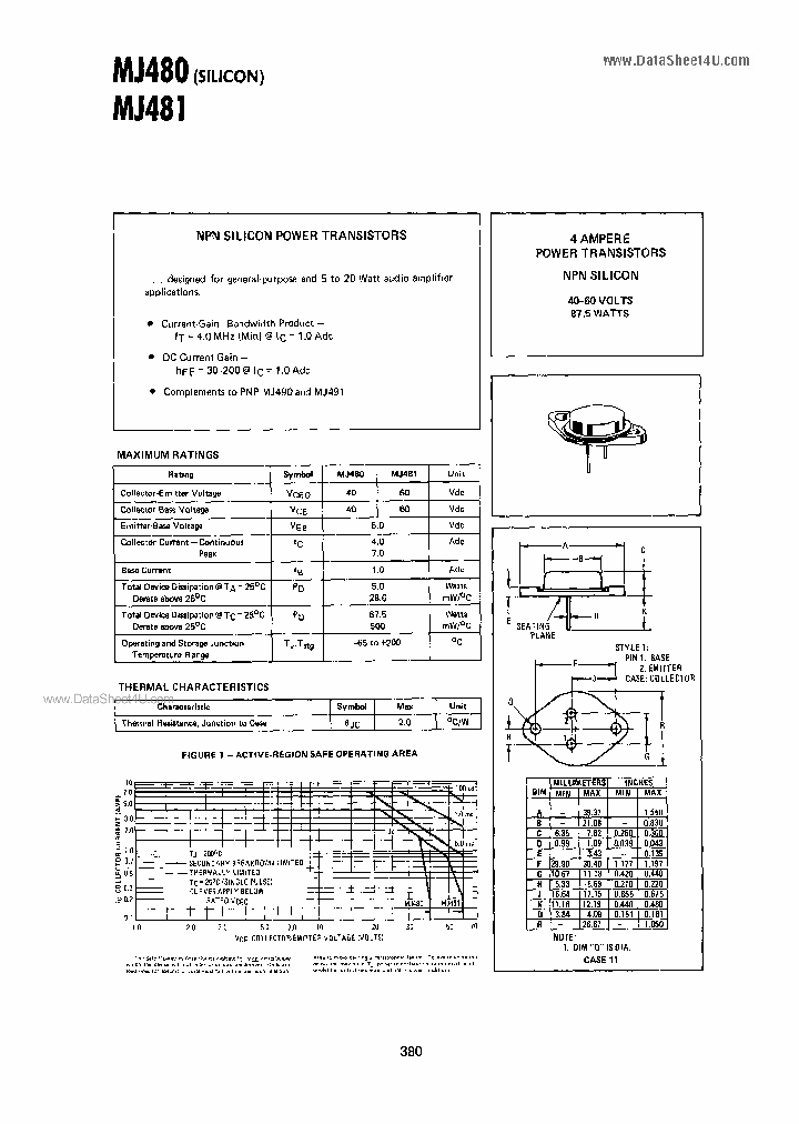 MJ481_6946189.PDF Datasheet