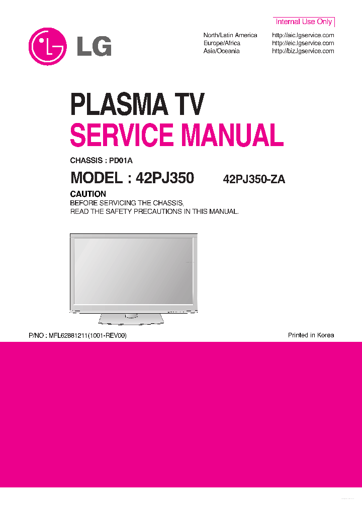 42PJ350_6946163.PDF Datasheet
