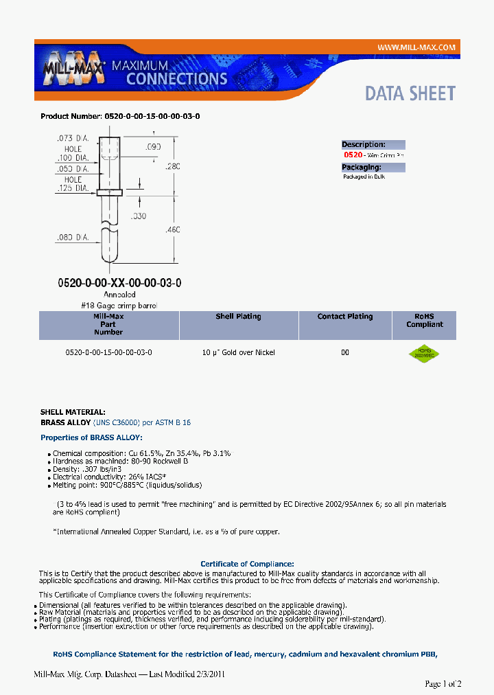 0520-0-00-15-00-00-03-0_6813662.PDF Datasheet