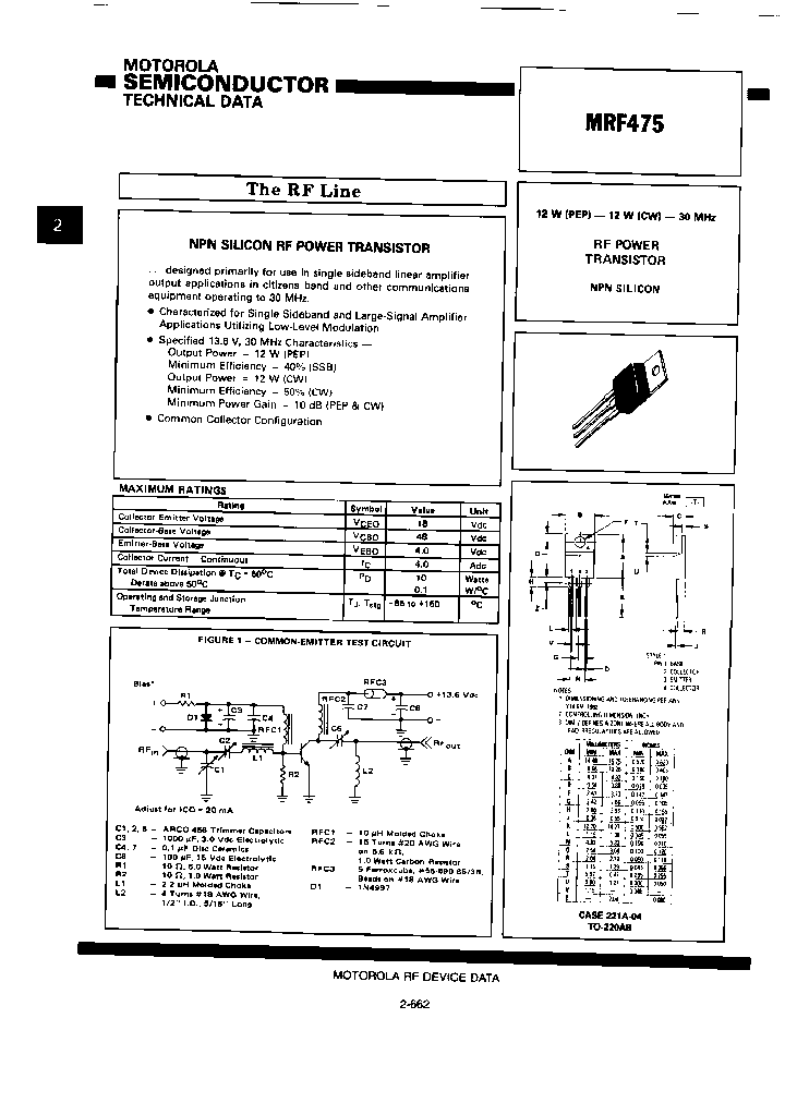 MRF475_6822529.PDF Datasheet