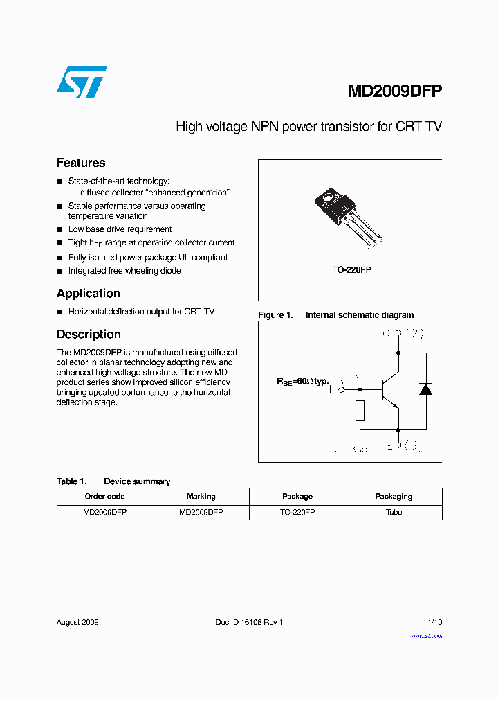 MD2009DFP_6826378.PDF Datasheet