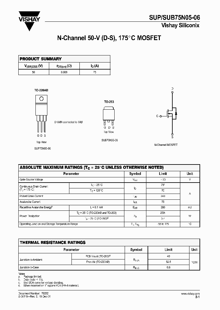 SUB75N05-06_6842321.PDF Datasheet