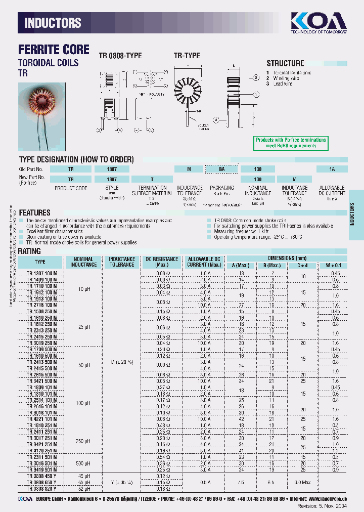 TR1810T251M_6843613.PDF Datasheet
