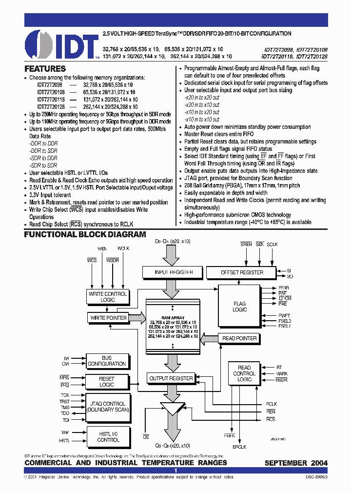 IDT72T20108L6-7BBI_6868083.PDF Datasheet