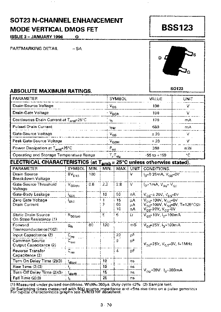 BSS123TA_6876454.PDF Datasheet