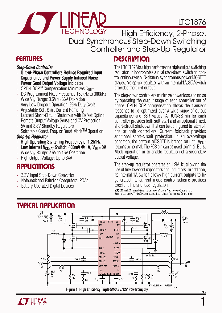 LTC1876EGTR_6878732.PDF Datasheet