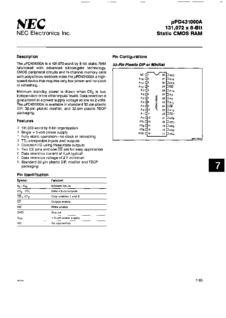 UPD431000AGZ-70L-KJH_6880884.PDF Datasheet