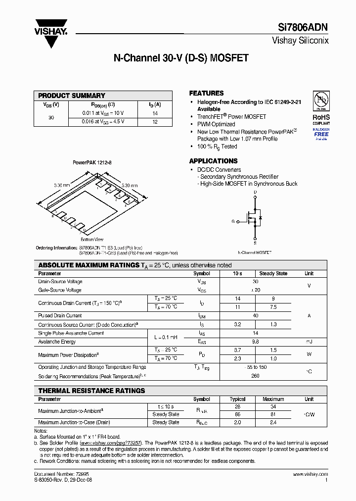 SI7806ADN-T1-E3_6881866.PDF Datasheet