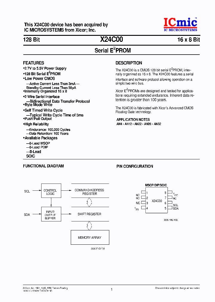 X24C00PIG-27_6887482.PDF Datasheet