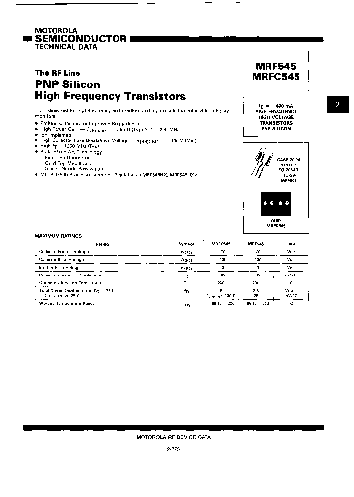 MRFC545_6932793.PDF Datasheet