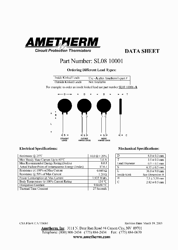 SL0810001_6932162.PDF Datasheet