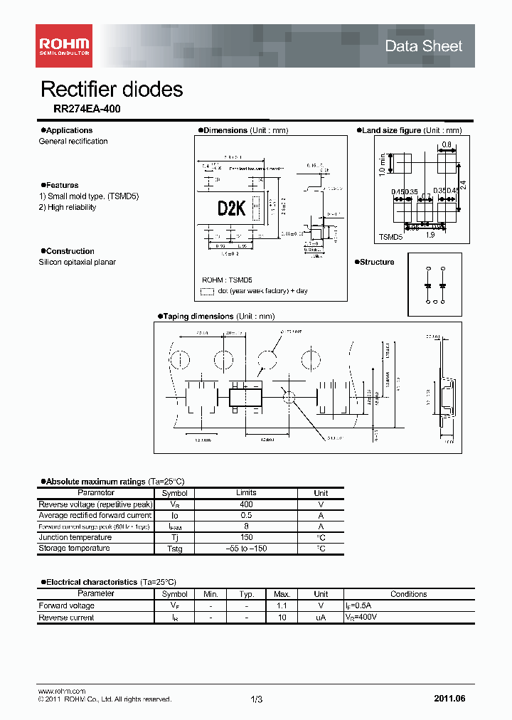 RR274EA-400TR_6961191.PDF Datasheet