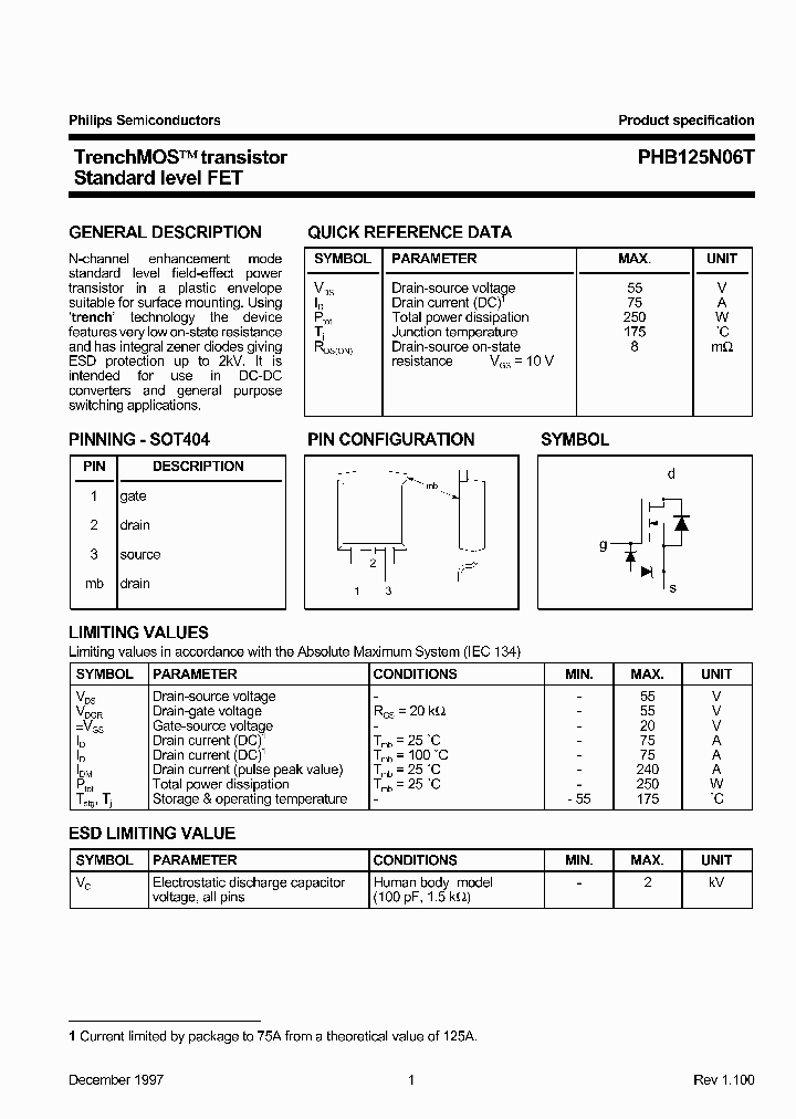 PHB125N06T-T_6962353.PDF Datasheet