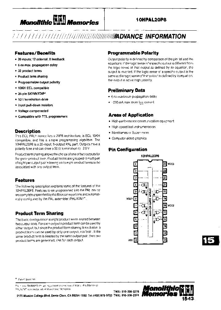 10HPAL20P8_6967460.PDF Datasheet