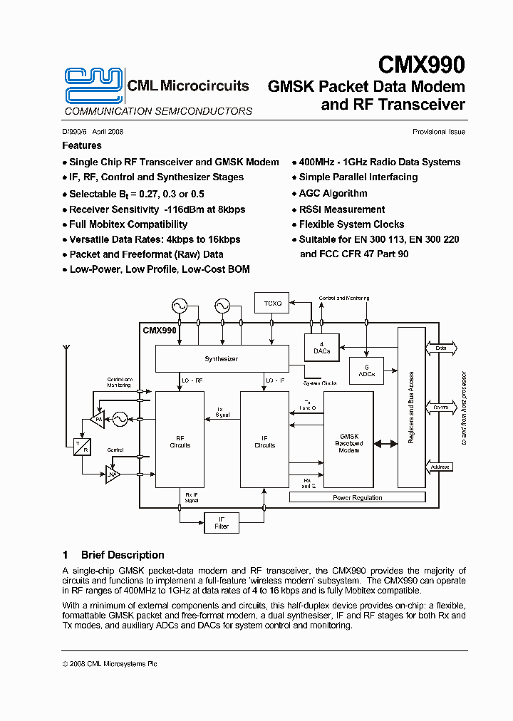 CMX990Q1_6967712.PDF Datasheet