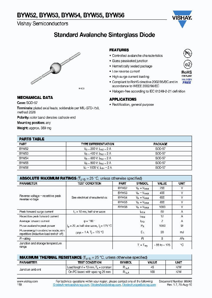 BYW52_6981801.PDF Datasheet