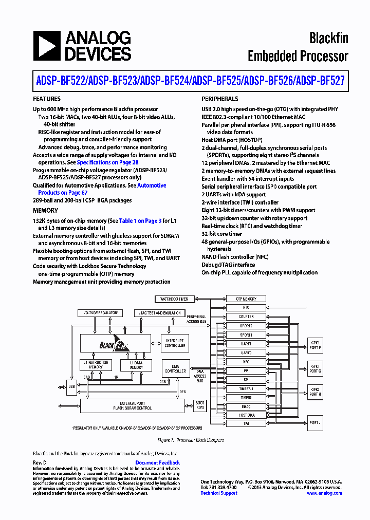 ADSP-BF522BBCZ-3A_6985054.PDF Datasheet
