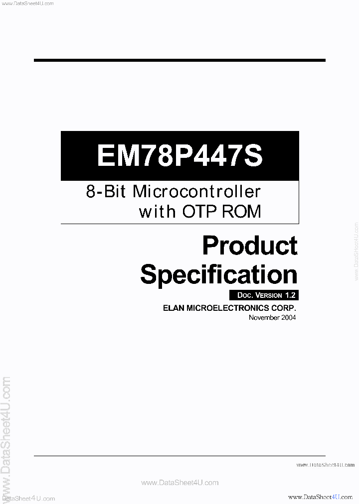 EM78P447SAP_6986993.PDF Datasheet