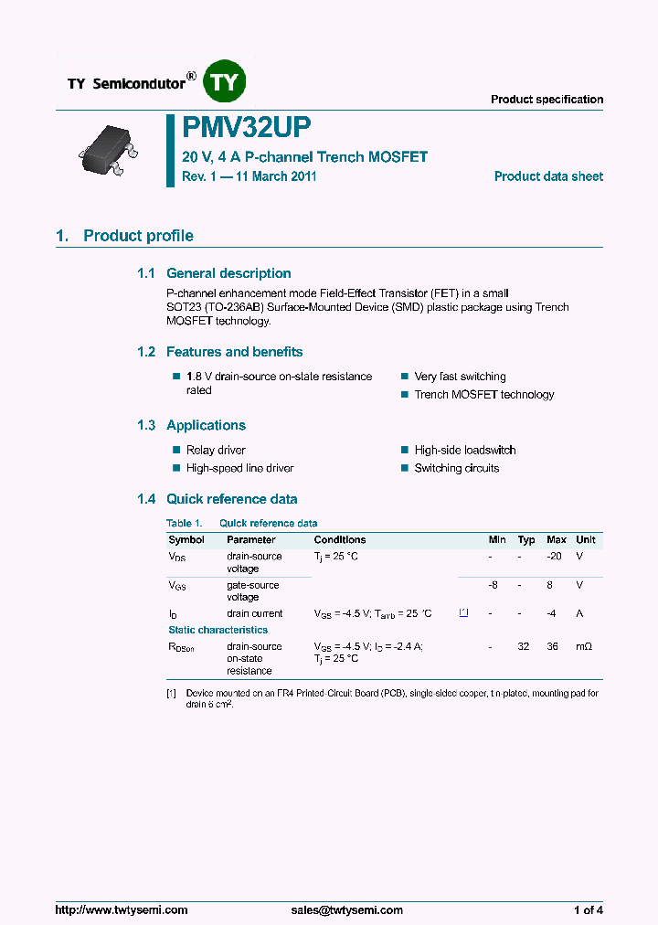 PMV32UP_6987177.PDF Datasheet