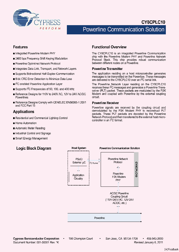 CY8CPLC1011_6990426.PDF Datasheet