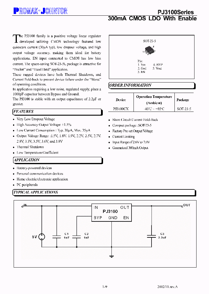 PJ3119CX_6997367.PDF Datasheet