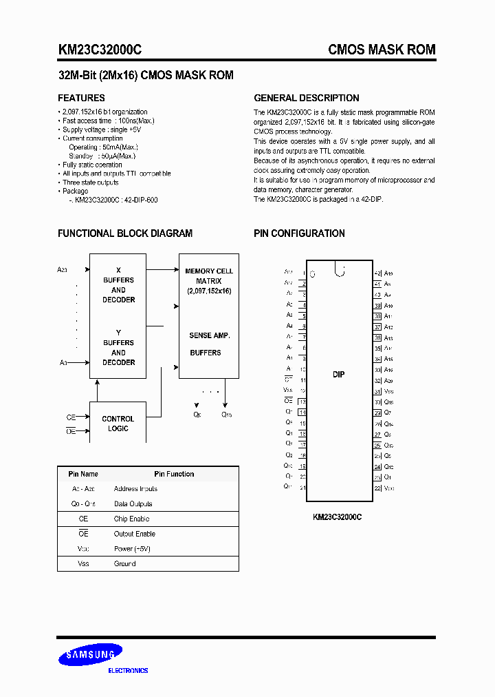 KM23C32000C_7001735.PDF Datasheet