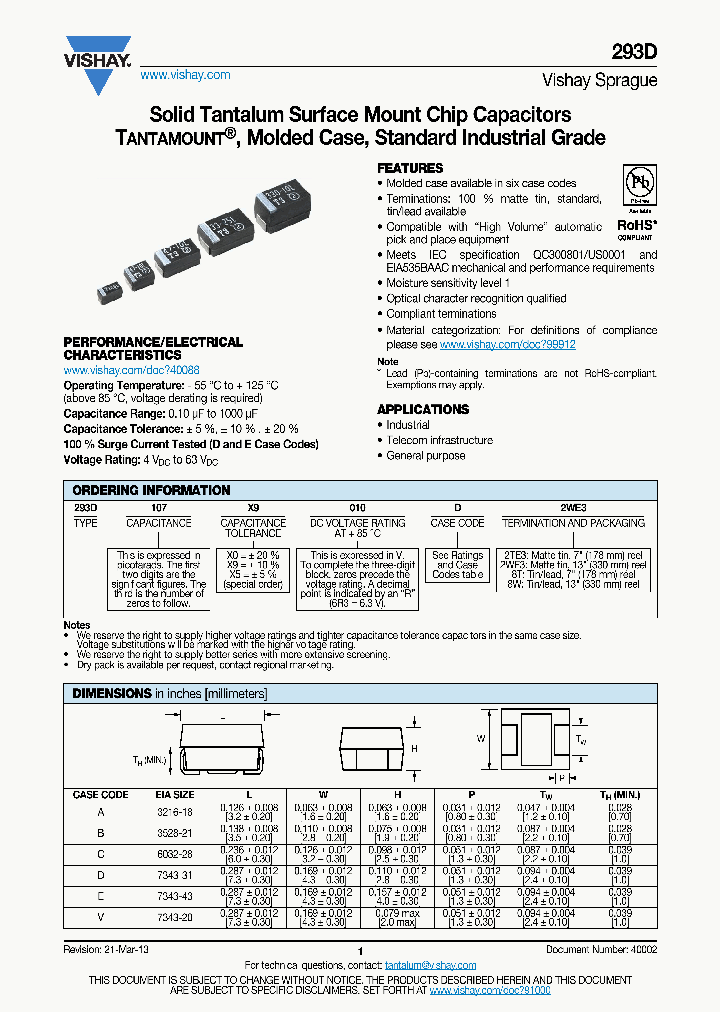 293D106X9025C2TE3_7004643.PDF Datasheet