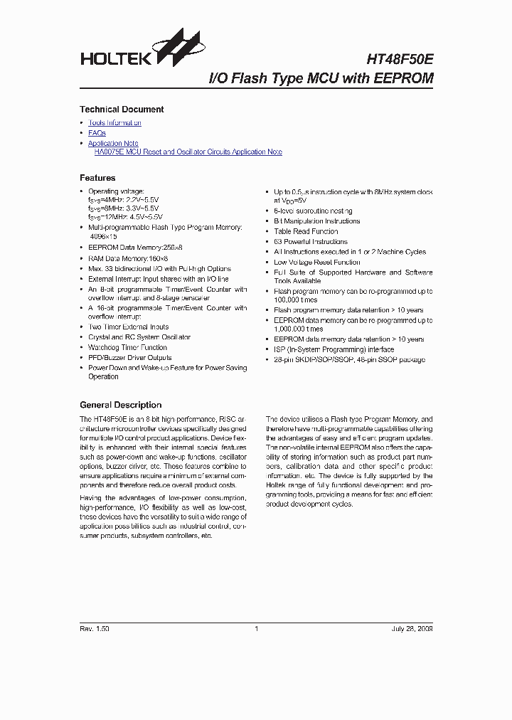 HT48F50E_7005515.PDF Datasheet