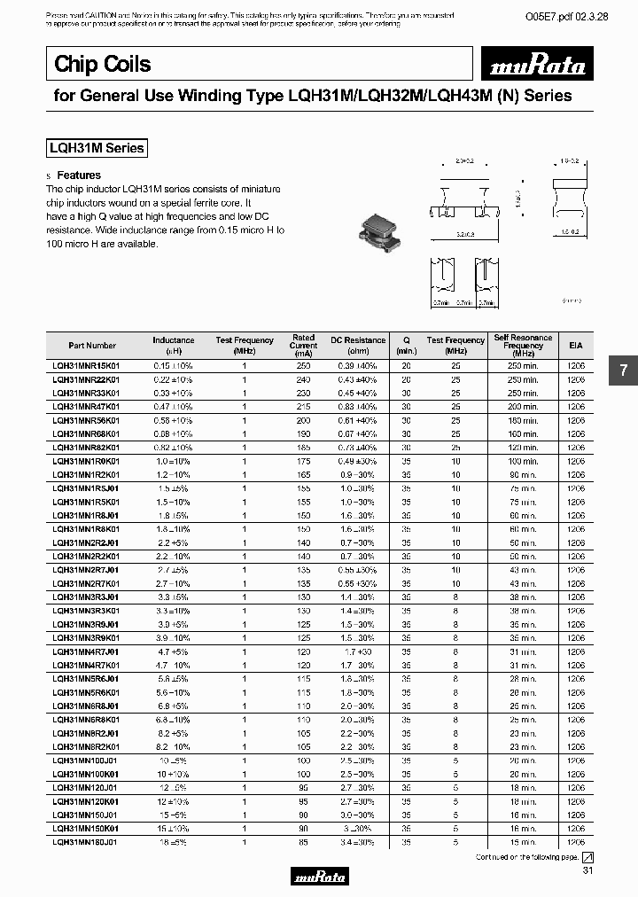 LQH31MN101J01B_7006569.PDF Datasheet