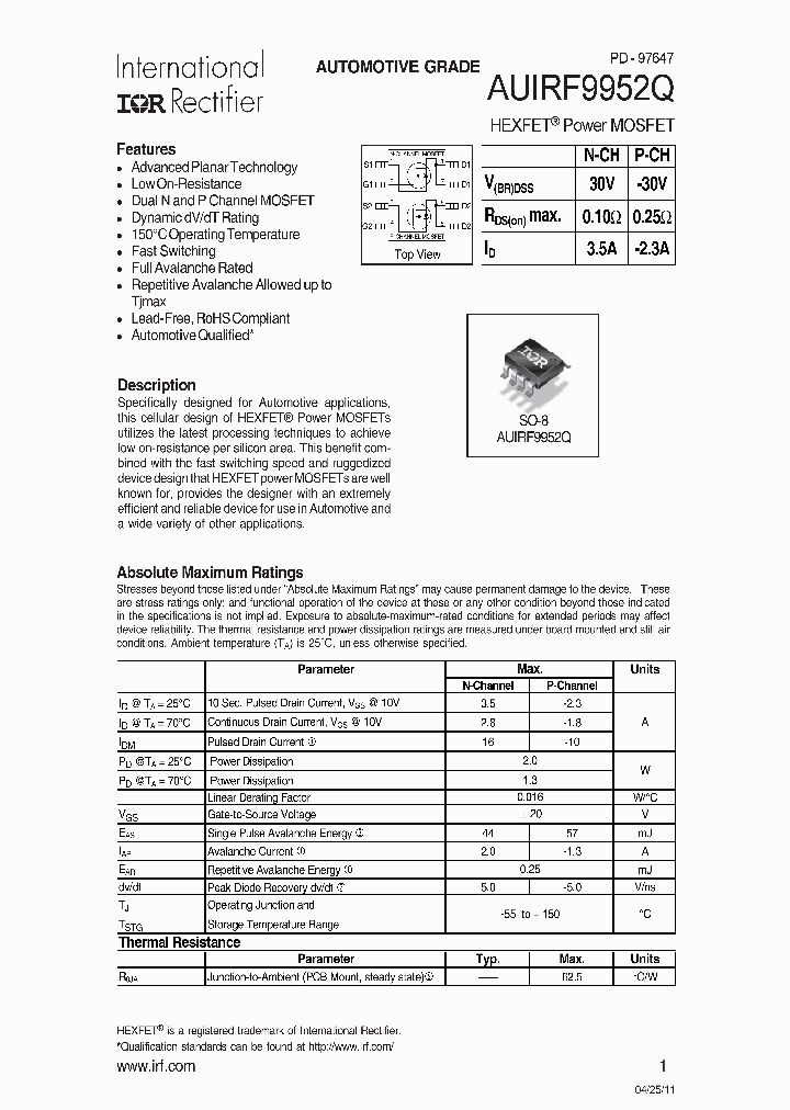 AUIRF9952Q_7014003.PDF Datasheet