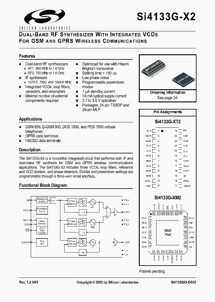 SI4133G-XM2_7020908.PDF Datasheet