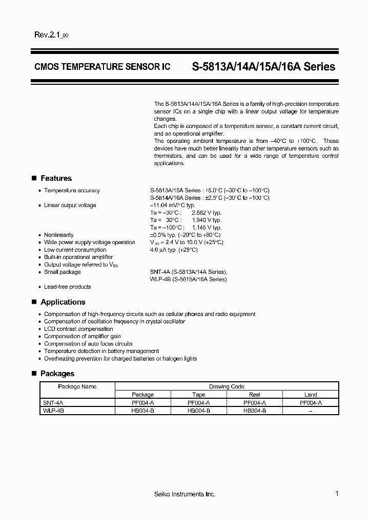 S-5815A-H4T1_7022935.PDF Datasheet