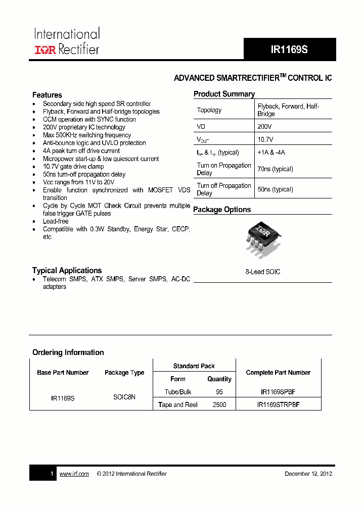 IR1169S_7033418.PDF Datasheet